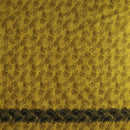 All Over Monstera Leaves Firm Fen | Single Border | Poly-Cotton Fabric