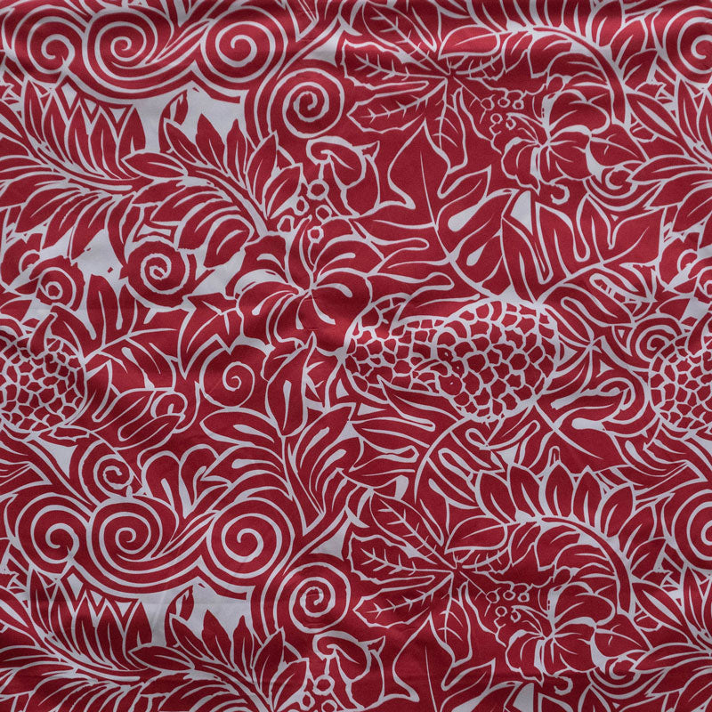 Pacific Islander All Over design Fabric | Polyester