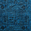 Traditional Polynesian Tapa design Polyester Fabric | Islands Fabric