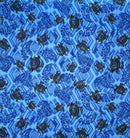 Royal Blue Sea Turtle fabric