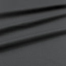 Grey Solid Color Poly Poplin Fabric
