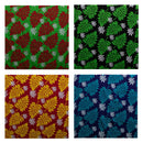 Swatches of Tiare & Split Leaf Cotton Fabric