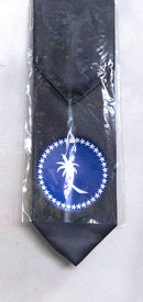 Gray color Tie with Chuuk State Flag