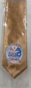 Gold colored Ties with Marshall Islands Seal