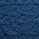 Traditional Polynesian Tattoo Swirl design Fabric | Cotton Light Barkcloth