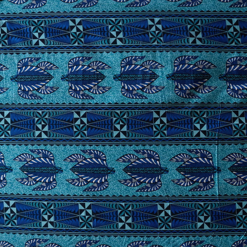 Tonga Sea Turtles Peachskin Fabric | Islands Fabric